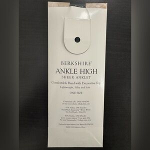 Berkshire Sheer Anklet - Classic Black